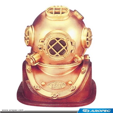 Dive Helmet with Fixed Rack