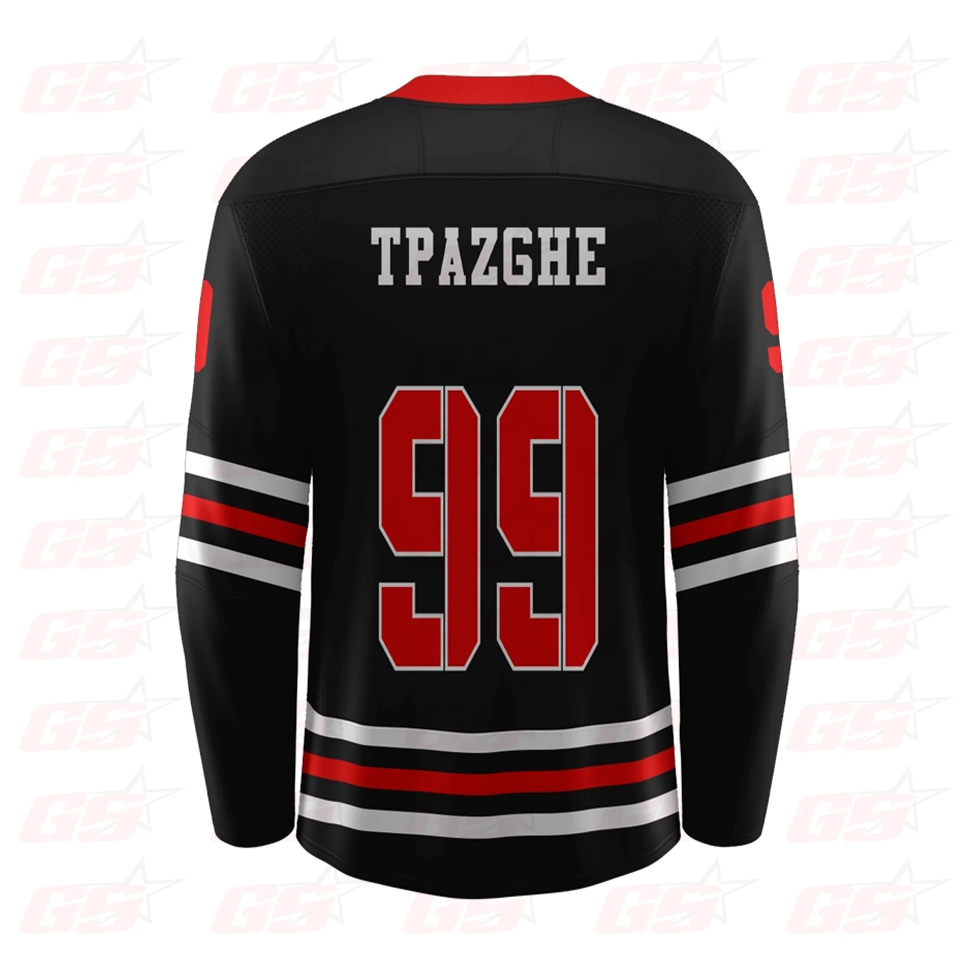 High Quality Sport Team Custom Made Logo Sublimation Printed Ice Hockey Jersey