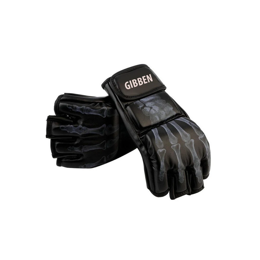 MMA Gym Padded Custom Gloves For Sale MMA Gloves PU Leather MMA Boxing Gloves