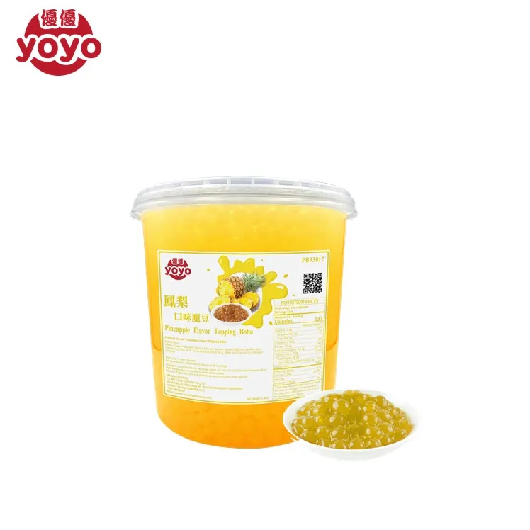  Вкус ананаса всплывающие Мячи Boba