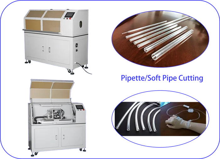 15meter/min Automatic Plastic Pipe Cutting Machine for Pipette, Hose, PS Pipe