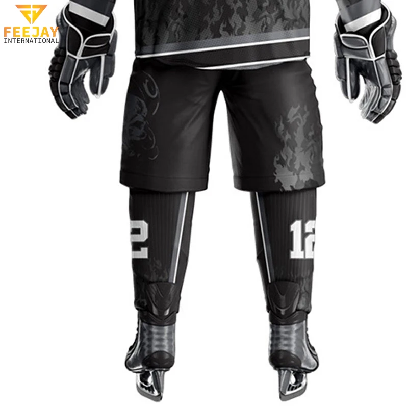 Оригинальный изготовленный на заказ большие размеры Джерси для хоккея с шайбой высокое качество набор униформы сублимационной печатью