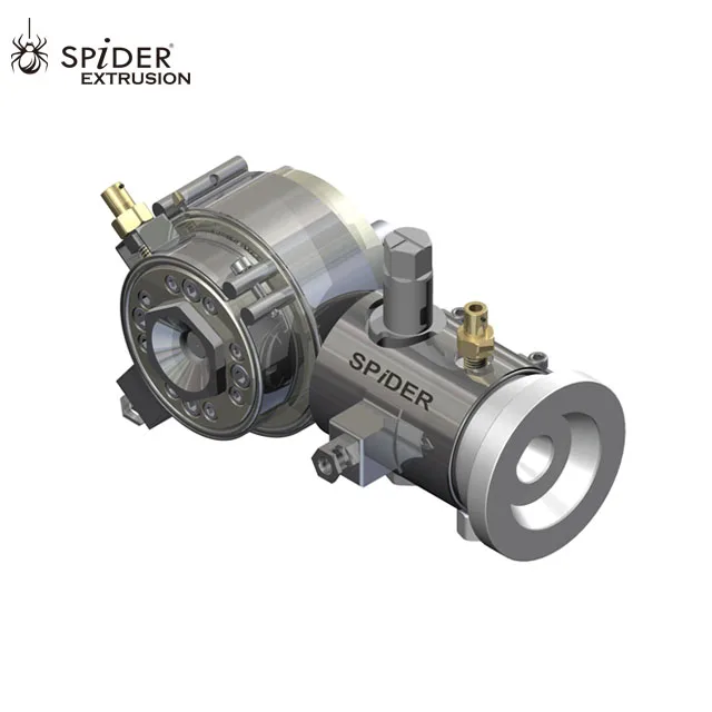 rubber hdpe pvc fiber optical cable pipe coating extrusion die head