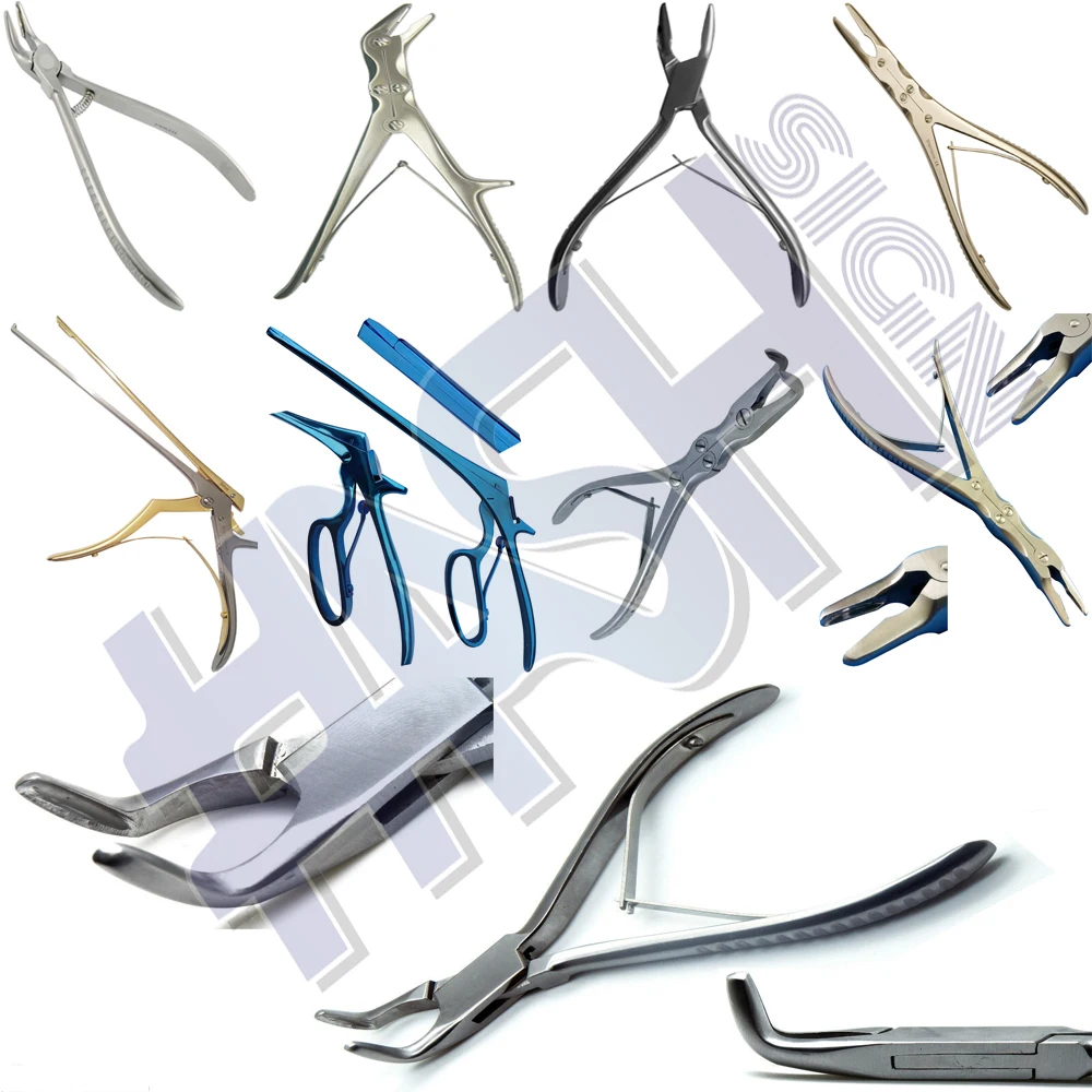 Mead Bone Rongeur Orthopedic Surgical Dental / Bone Rongeurs Mead 1A / Micro Friedman Bone Rongeur 90 Degree