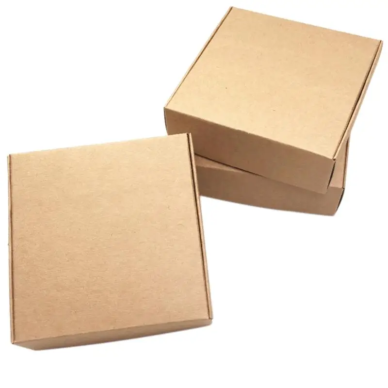 Factory Direct Wholesale Die Cut White Corrugated Packaging Boxes Christmas Gift Boxes Different Sizes Customized Bulk Quantity