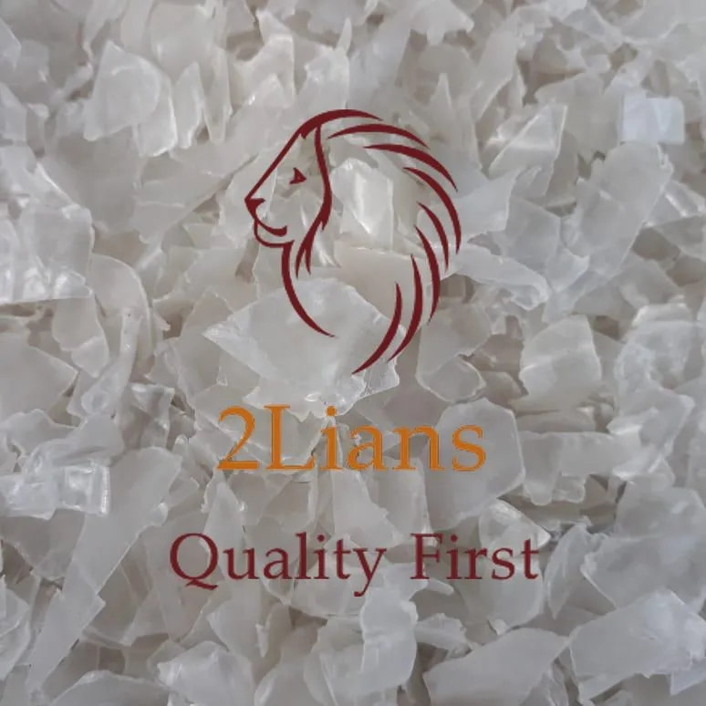 PET Bottle Flake Natural Color Plastic Scrap