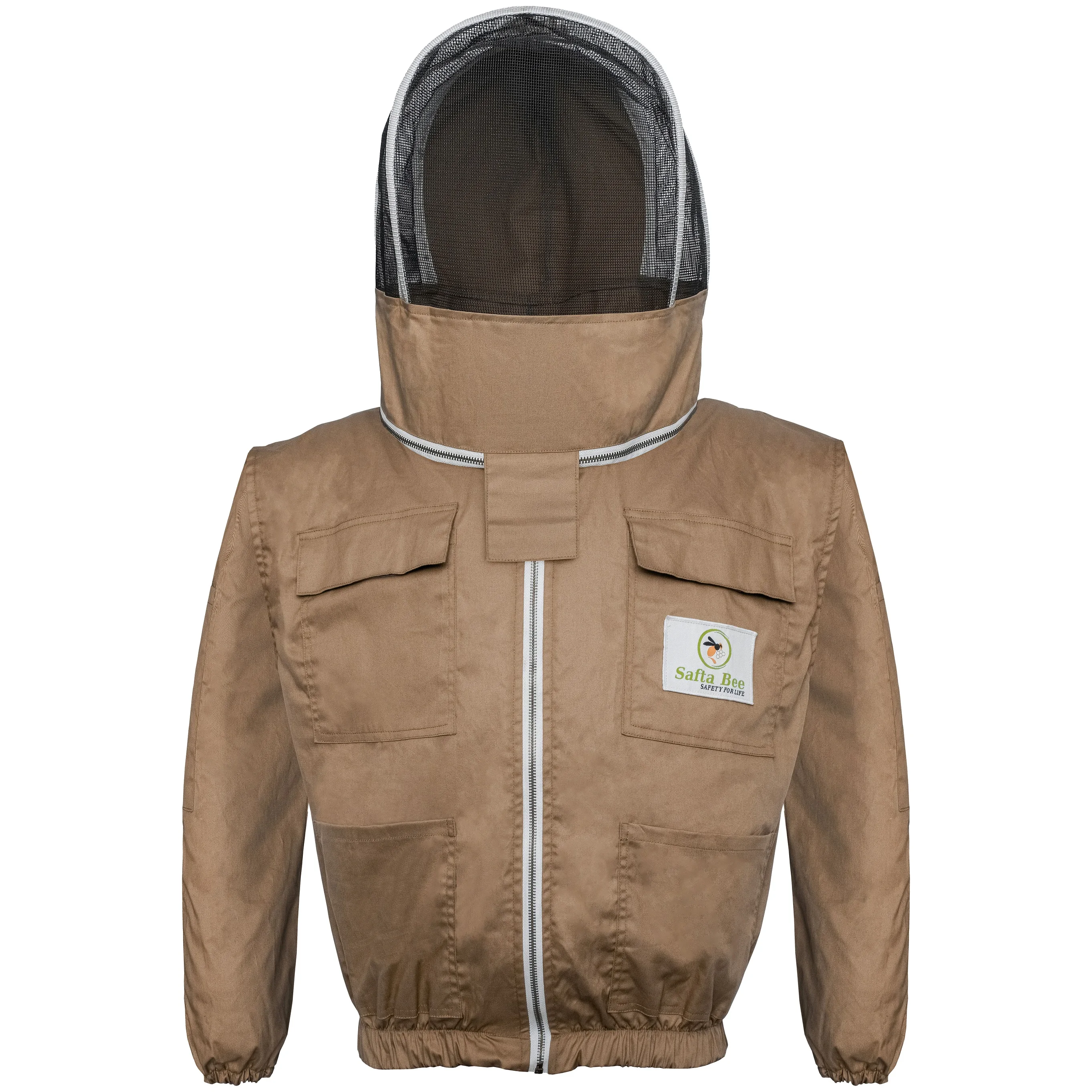 Beekeeping Jacket Ventilated Bee Sting Proof Anti Bee with Fancy Veil Wholesale Beekeeping Supplies Jacket Protective Body Suit