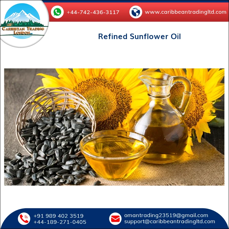
Premium Grade Wholesale Refined Cooking Sunflower Oil from Indian Supplier 