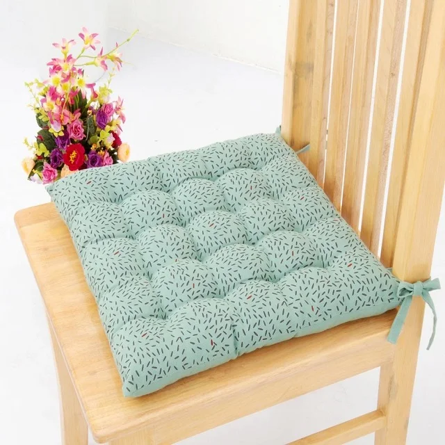 Под заказ, высокое качество, 100% органический хлопок, сертифицированная Подушка для стула