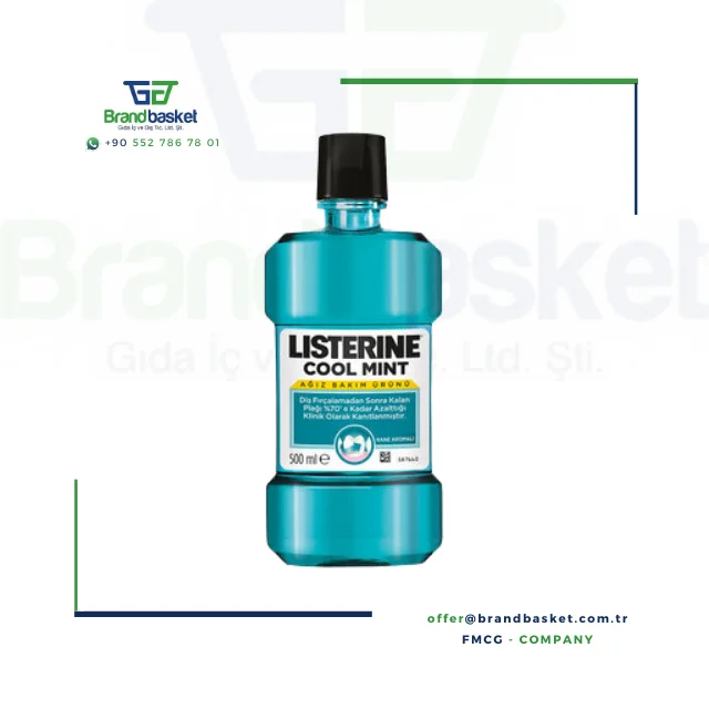 For Listerine 500ml Bright & Clean Mouthwash