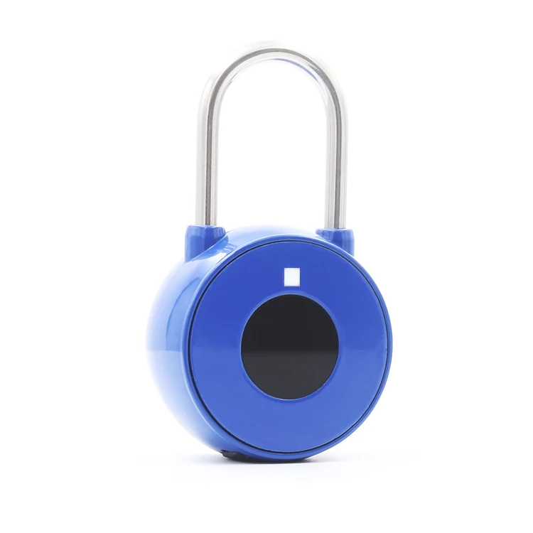Smart Pad Lock Blue Tooth Intelligent Fingerprint Portable Padlock Security Safety Padlock for Suitcase and Bag