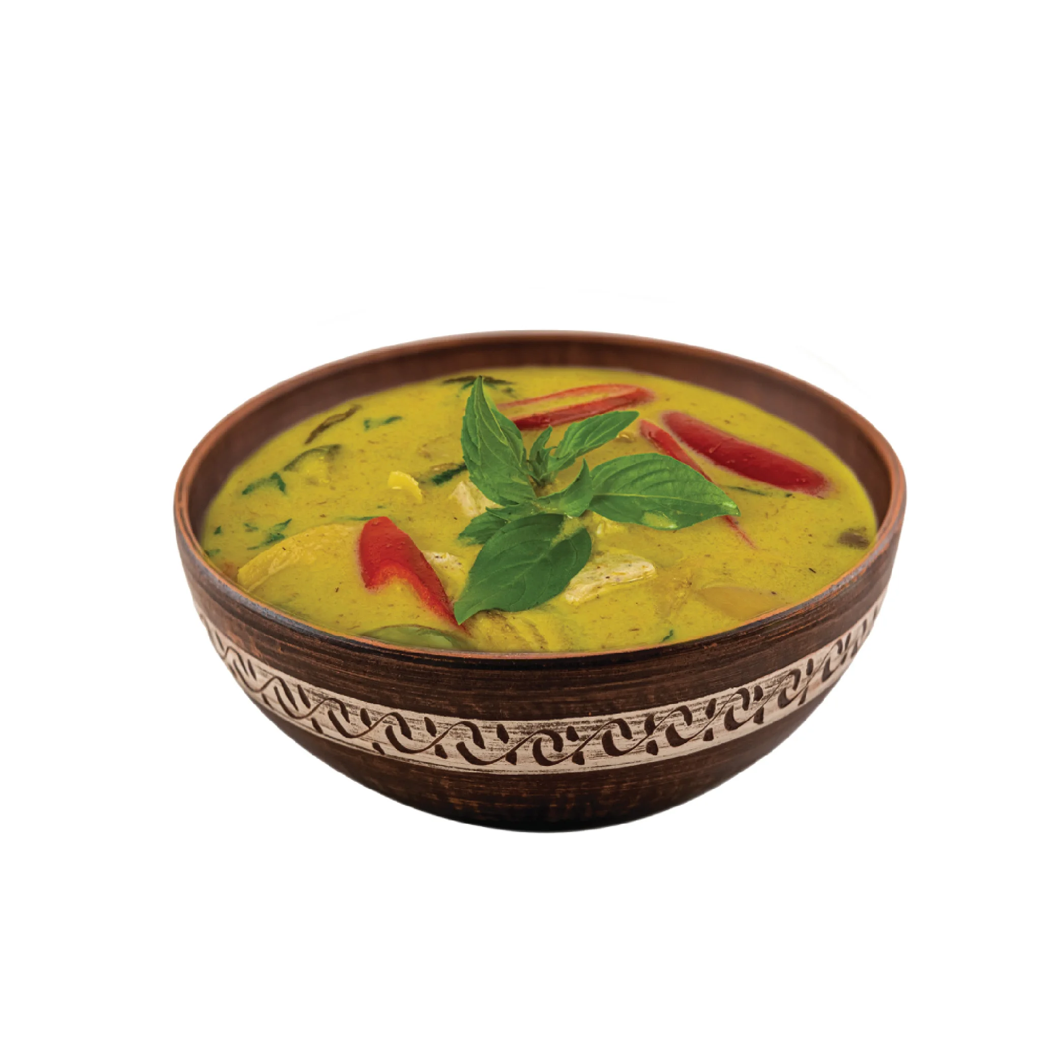 Vegan Plant based green curry paste from Thailand  OEM private brand original flavor natural premium grade