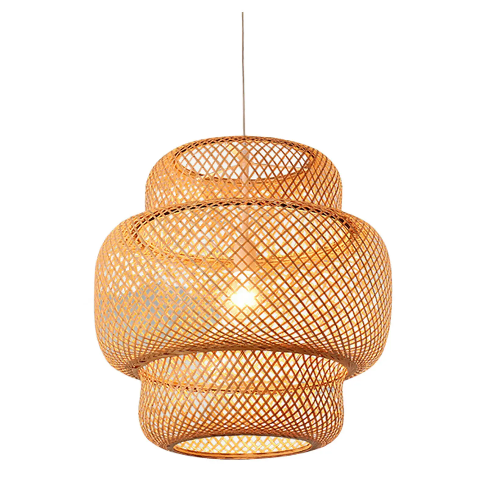 Handmade Pendant Light Rattan Bamboo Lamp Ceiling Lamp for Home Decoration Vietnam Manufacturer