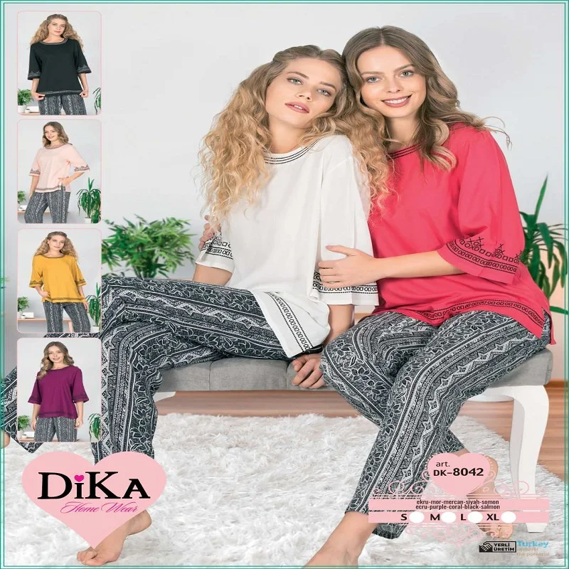 Wholesale Pajamas Set KNITTED AND COTTON