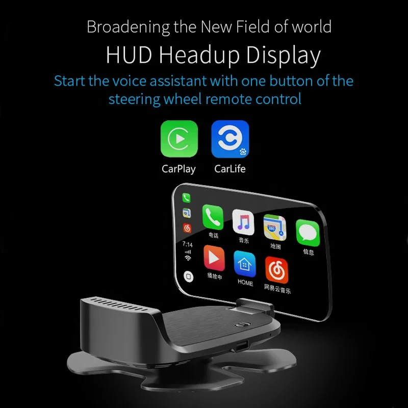 Автомобильные проекторы Hud с проектором CarPlay поддержкой Carplay и