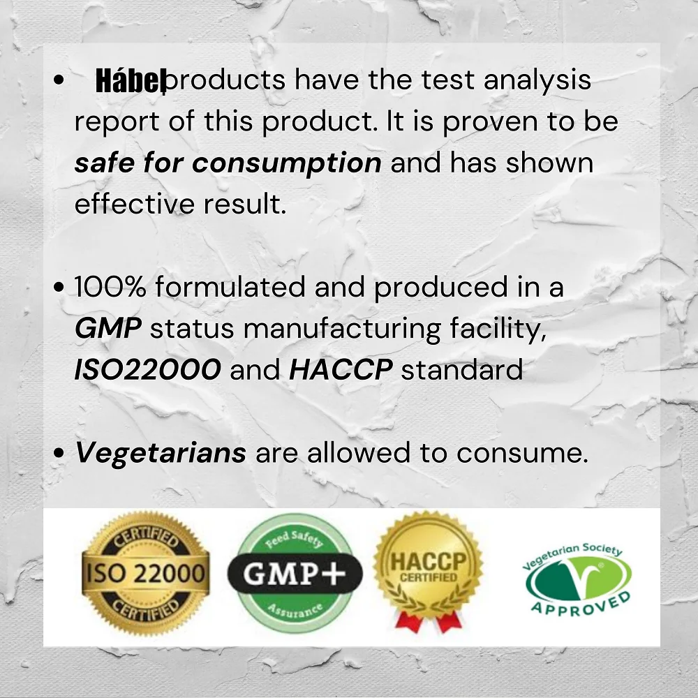 
GMP HACCP Certified Habel Brand Instant Coffee Ginseng Extract Promote Hormone Secretion Coffee Powder 