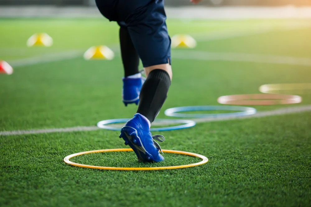 Pepup Sports Wholesale Custom Logo Adjustable Rung Sports Soccer Football Training Speed Ring Agility Ladder