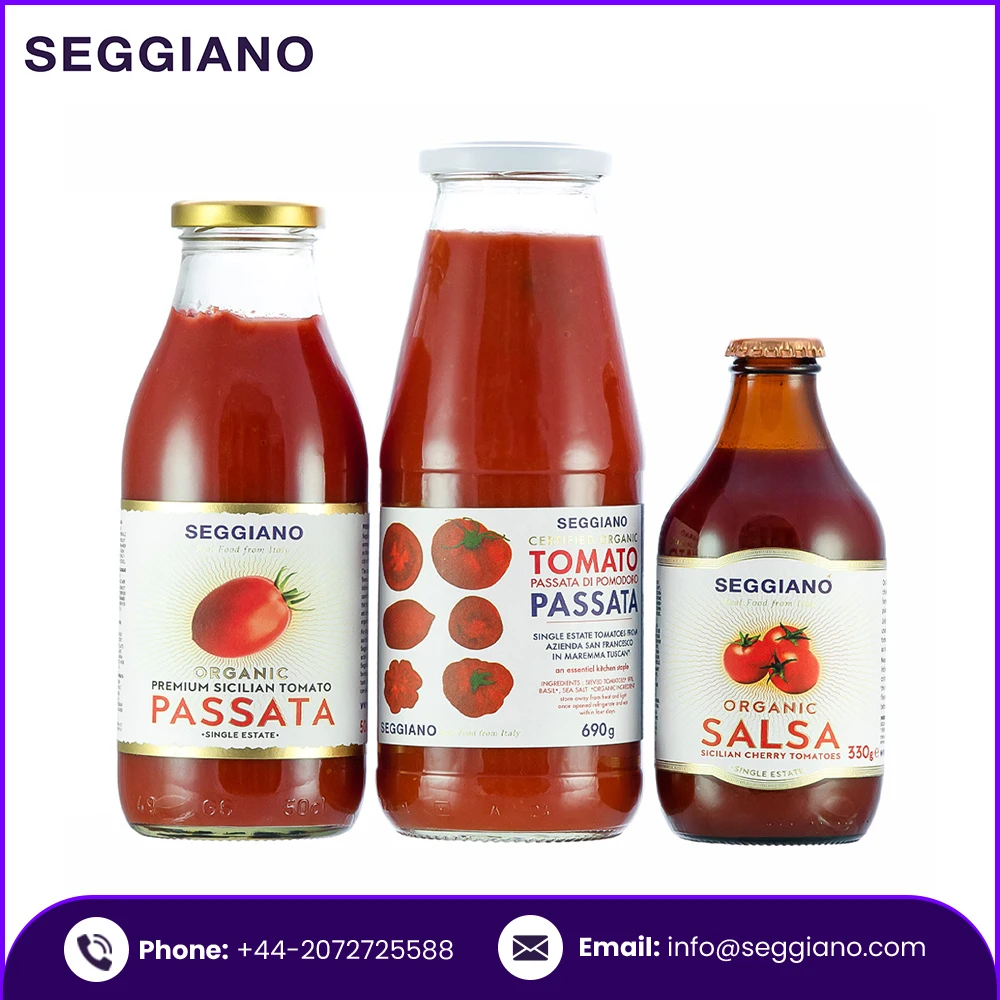 2021 Hot Selling Products Seggiano Sweet Sicilian Cherry Tomato Salsa 330g