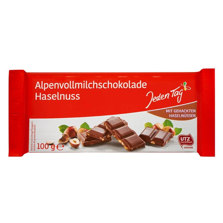 Лучший поставщик высококачественного цельного молочного ореха шоколада, сделанного в Германии