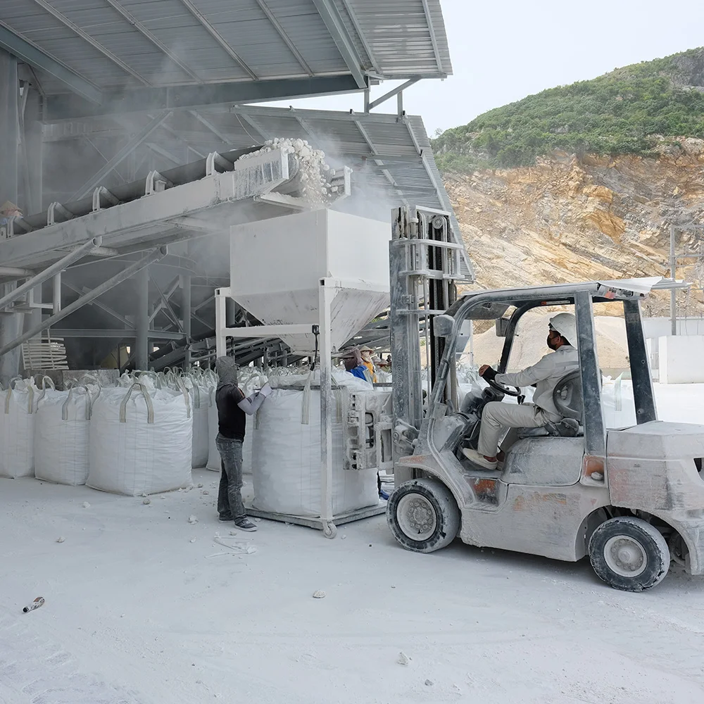 High purity hydrated lime powder Ca(OH)2 for water treatment made in Vietnam