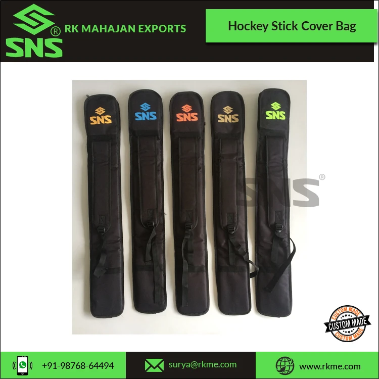 Чехол для хоккейной клюшки с элегантным дизайном который удобно носить Вмещает 1 клюшку подкладкой дополнительной защиты и через плечо