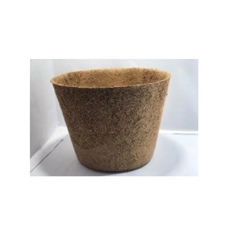 Popular Modern Standard Best Coir Flowerpot Garden Pot Plant Pot Planter Green Flower Stock Lots Best Selling Design Style