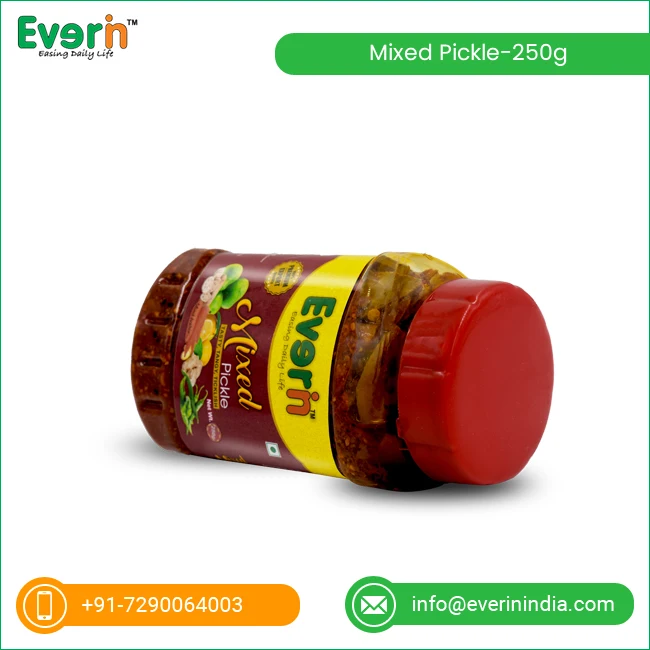 
Manufacturer of Mixed Vegetable Pickle 250 g 