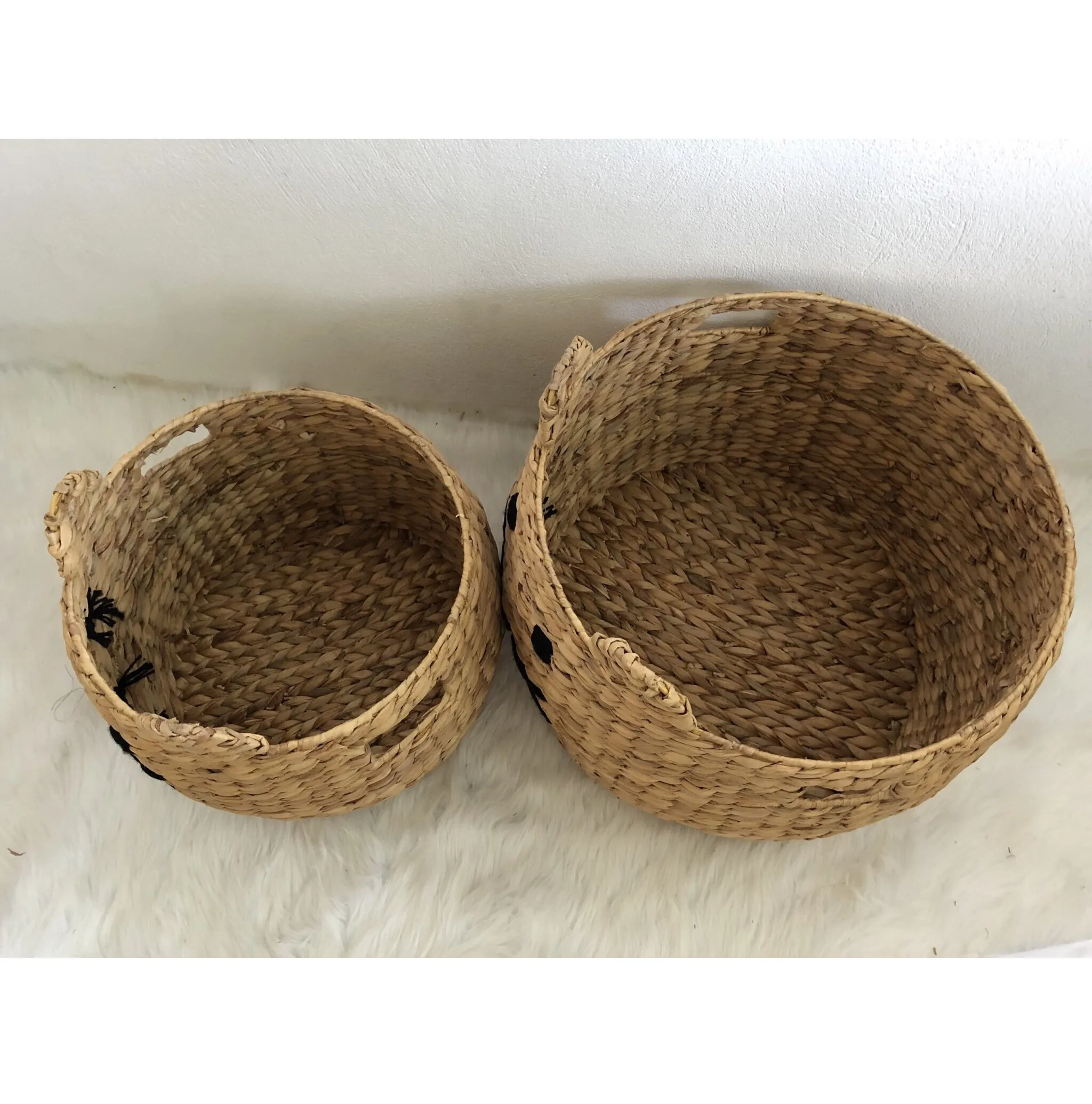 Best Selling Animal Basket For Kid - Natural Water Hyacinth Basket For Kids room, Laundry, Home Decoration - OEM ODM