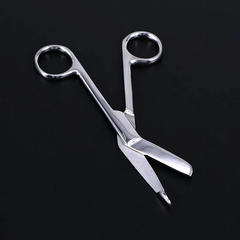 
sharp stainless steel bandage scissors/ lister bandage scissor medical surgical instruments 