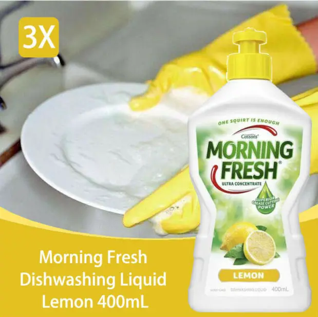 
Morning Fresh Dishwashing Liquid Lemon 400ml 