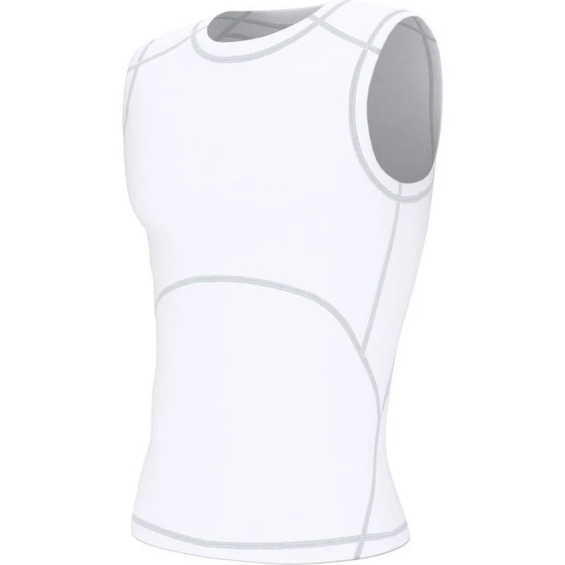 
Sleeveless Patchworks Design Custom Logo Solid Color Men Base Layer Tank Tops 
