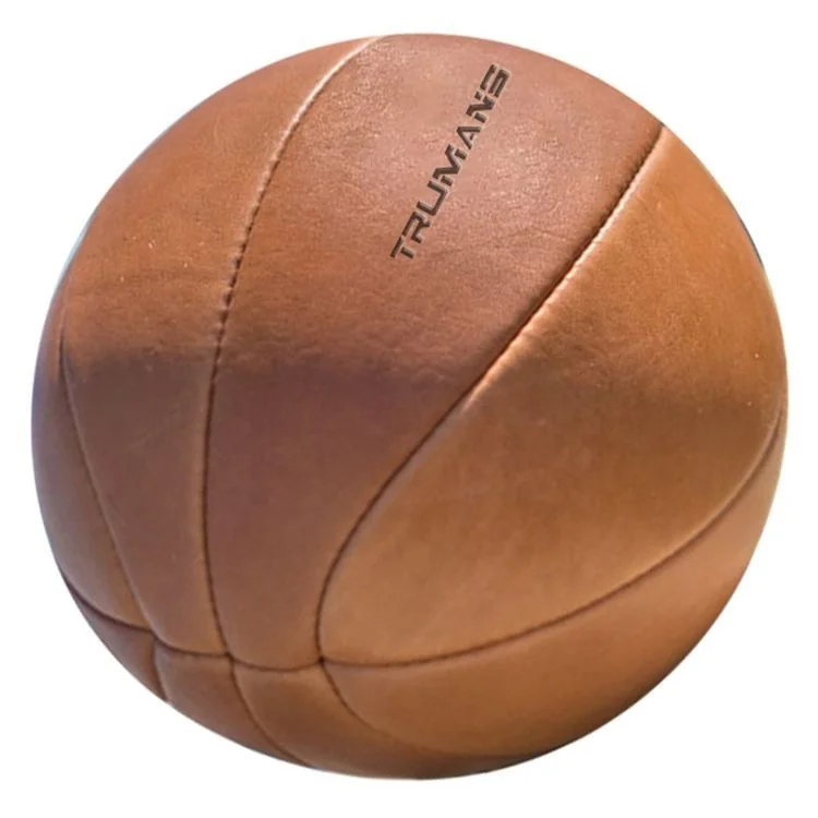 Top Quality Vintage Antique Handcrafted Size 5 Genuine Leather Best Handmade Basketball with Custom Logo