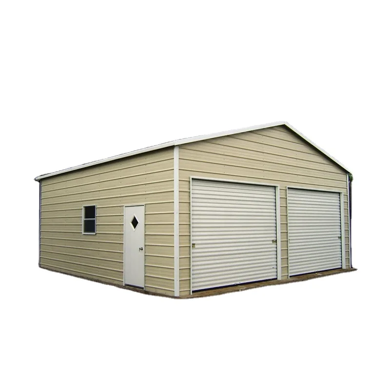 Waterproof steel structure prefab carport shed cars garage