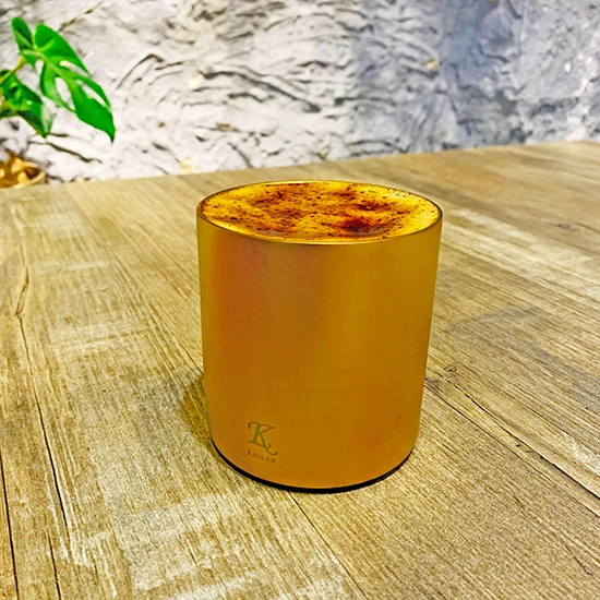 Сделано в Тайване титановая двухслойная чашка для холодного напитка