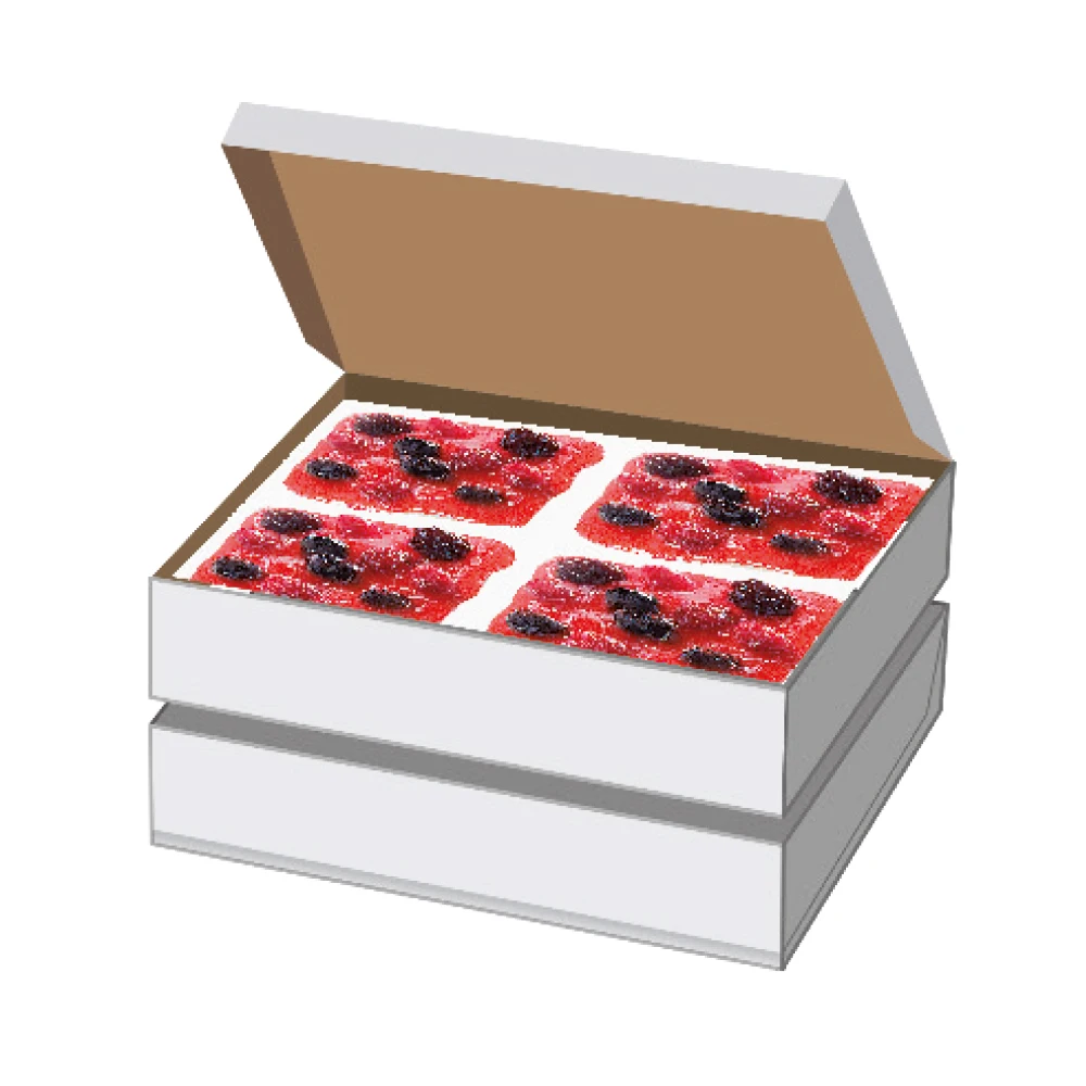 High Quality Made in Italy Wild Berries Frozen Dessert 8 Individual Portions Family Pack 680g Wholesale