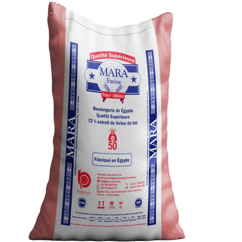 All Purpose Wheat Flour 50 kg t55 Mara Farine Brand Flour