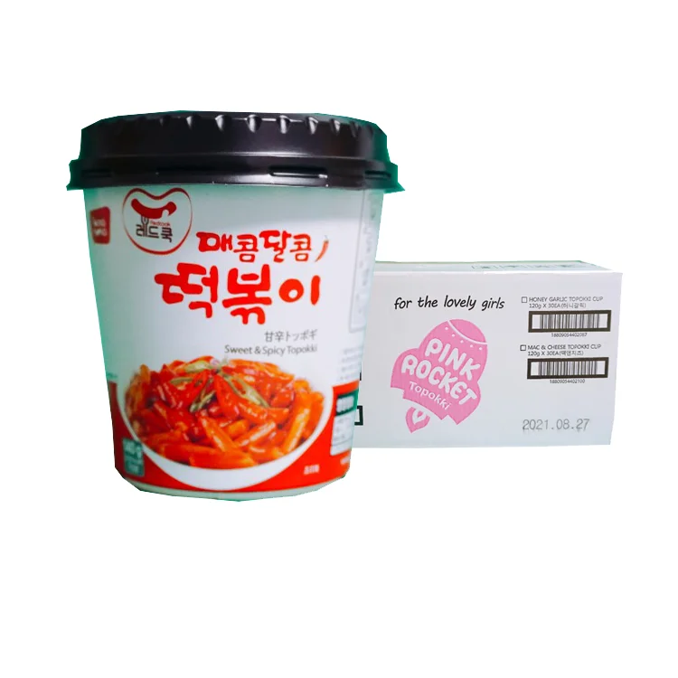 
Rice cake Very Spicy Instant Korean Noodle 1 Box 48*30*23.5 