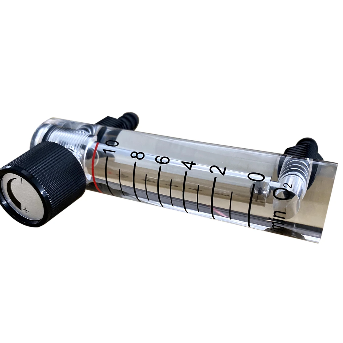 KSOP10-10 portable acrylic high flow oxigen regulator air medical flow meter for 10L oxygen concentrator