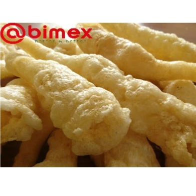 (MEDIUM SIZE) FRIED DRIED FISH MAW FOR HEALTHY CHINESE CUISINE FROM PANGASIUS FISH