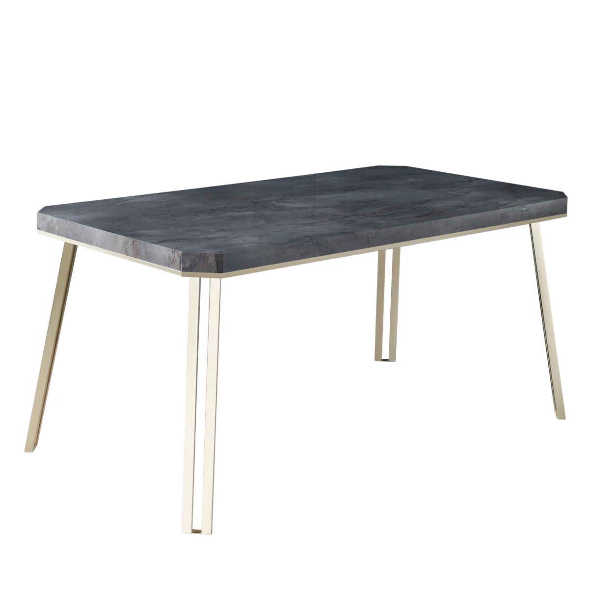 Modern Design Stainless Steel Living Room Furniture Luxury Black Glass Top Gold Round Coffee Table