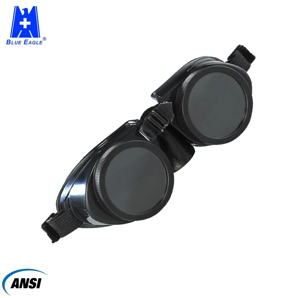 Защитные автоматические сварочные очки Blue eagle с промышленным щитком для лица