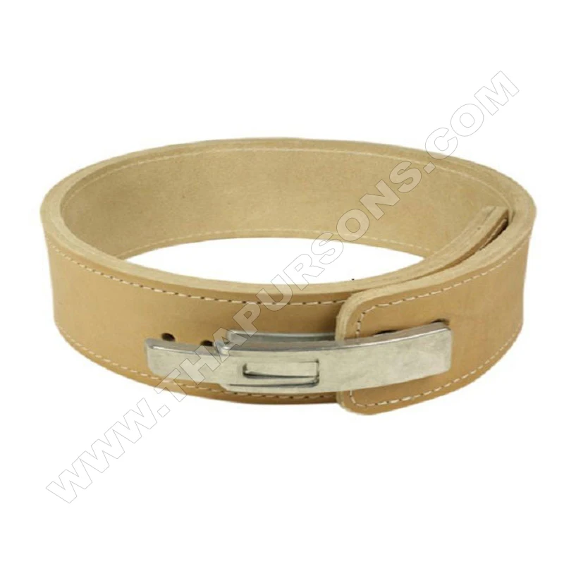 Weight lifting Lever Buckle Belts