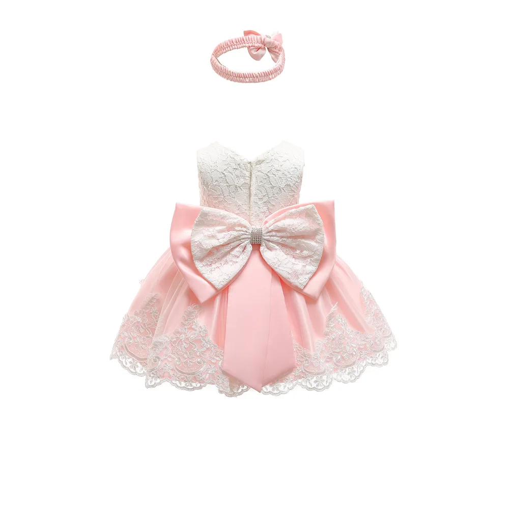 
hot sale children clothes wholesale custom fancy kids girls dresses 