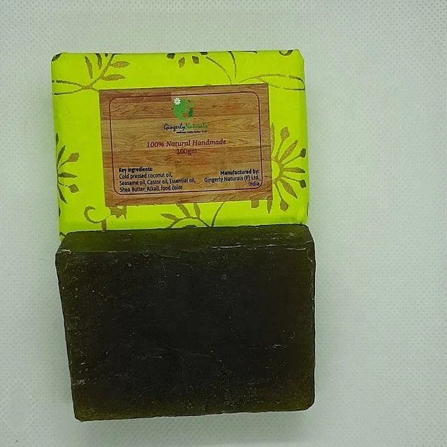 OEM/ODM Handmade Herbal Green Soap with Aloevera for Oily Skin Care for Hotels Amenities