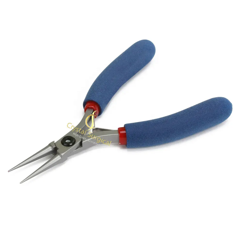 Mini Jewelry Pliers Stainless Steel Flat Nose Pliers Jewelry Making Tools