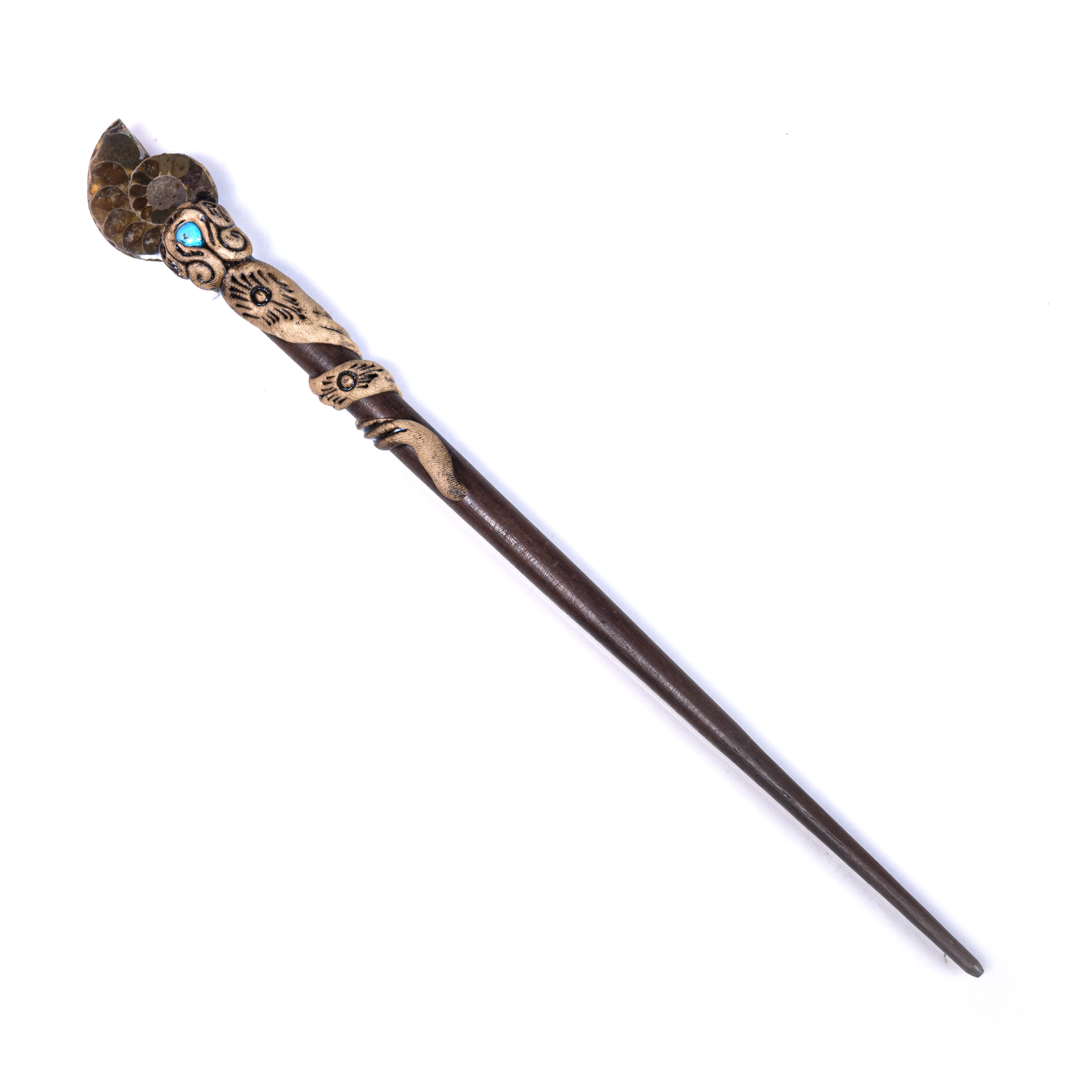 Ammonoids Vintage Simulated hair Clip Crystal Rhinestone Hairpin Hair Accessories Jewelry Hair Sticks