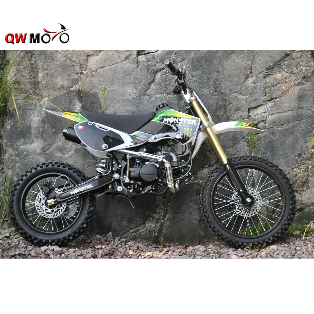 QWMOTO 125cc dirt bike 4 stroke engine cross 125cc pit bike off road 125cc super pocket bike