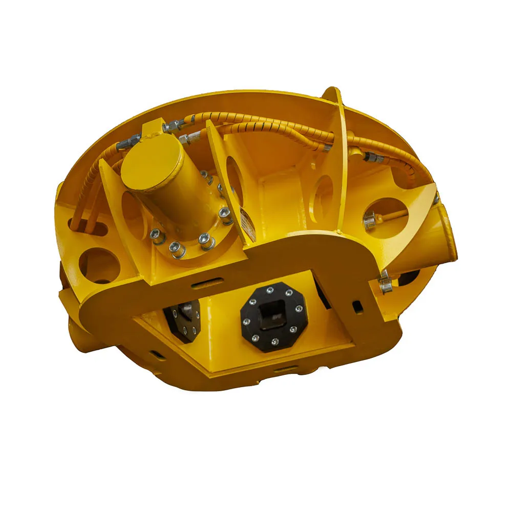 Durable hydraulic pile breaker for square piles increasing productivity and reducing costs, hydraulic pile breaker