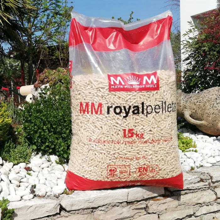 White Wood Pellets - (15kg)