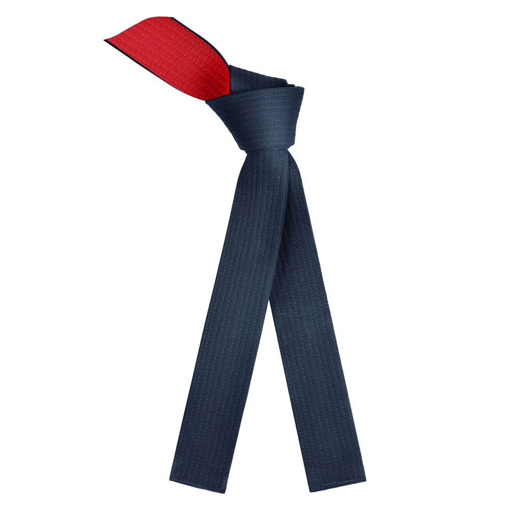 Wholesale Customized Multicolor Embroidered Taekwondo Karate Martial Arts Master Belts With Low Price